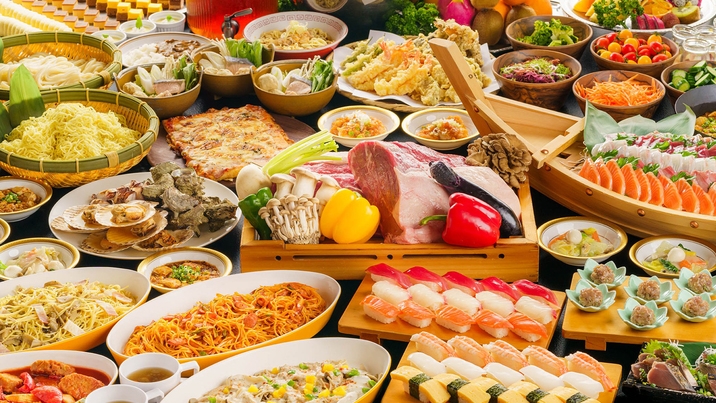 ☆【バイキング◆一人旅】☆夕食時 飲み放題付