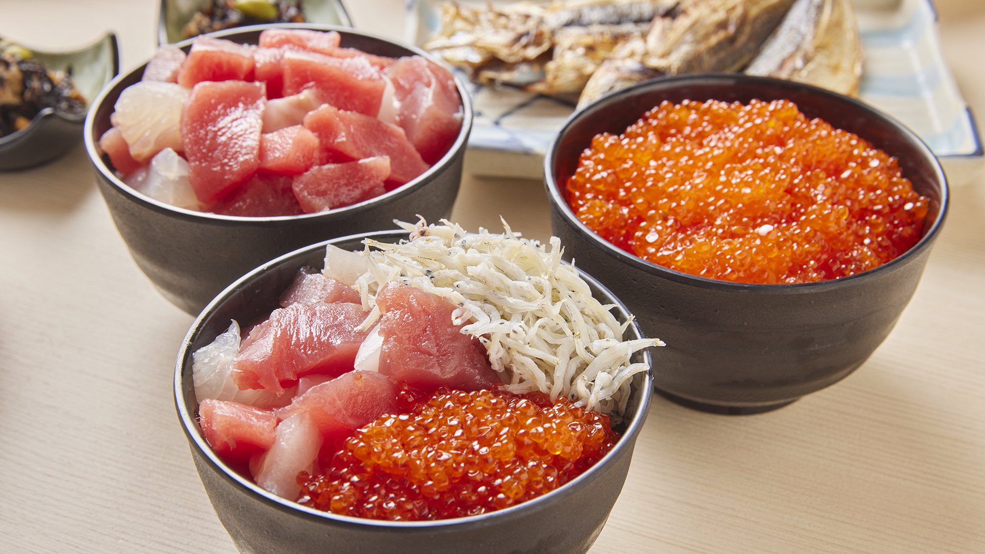 ◆朝食バイキング-海鮮丼イメージ