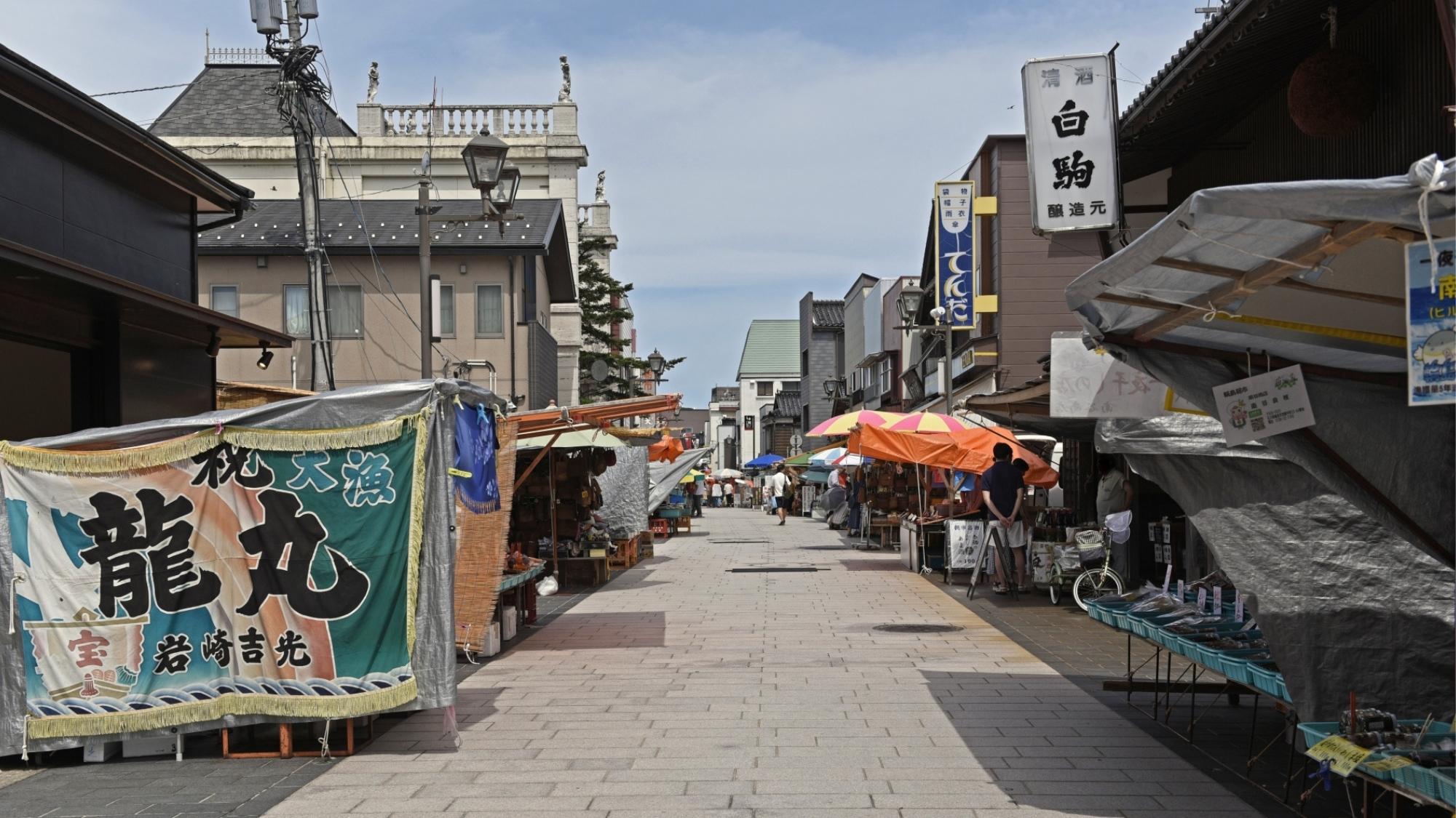 日本三大朝市の一つ「輪島の朝市」は能登半島の観光で絶対に外せないスポット！