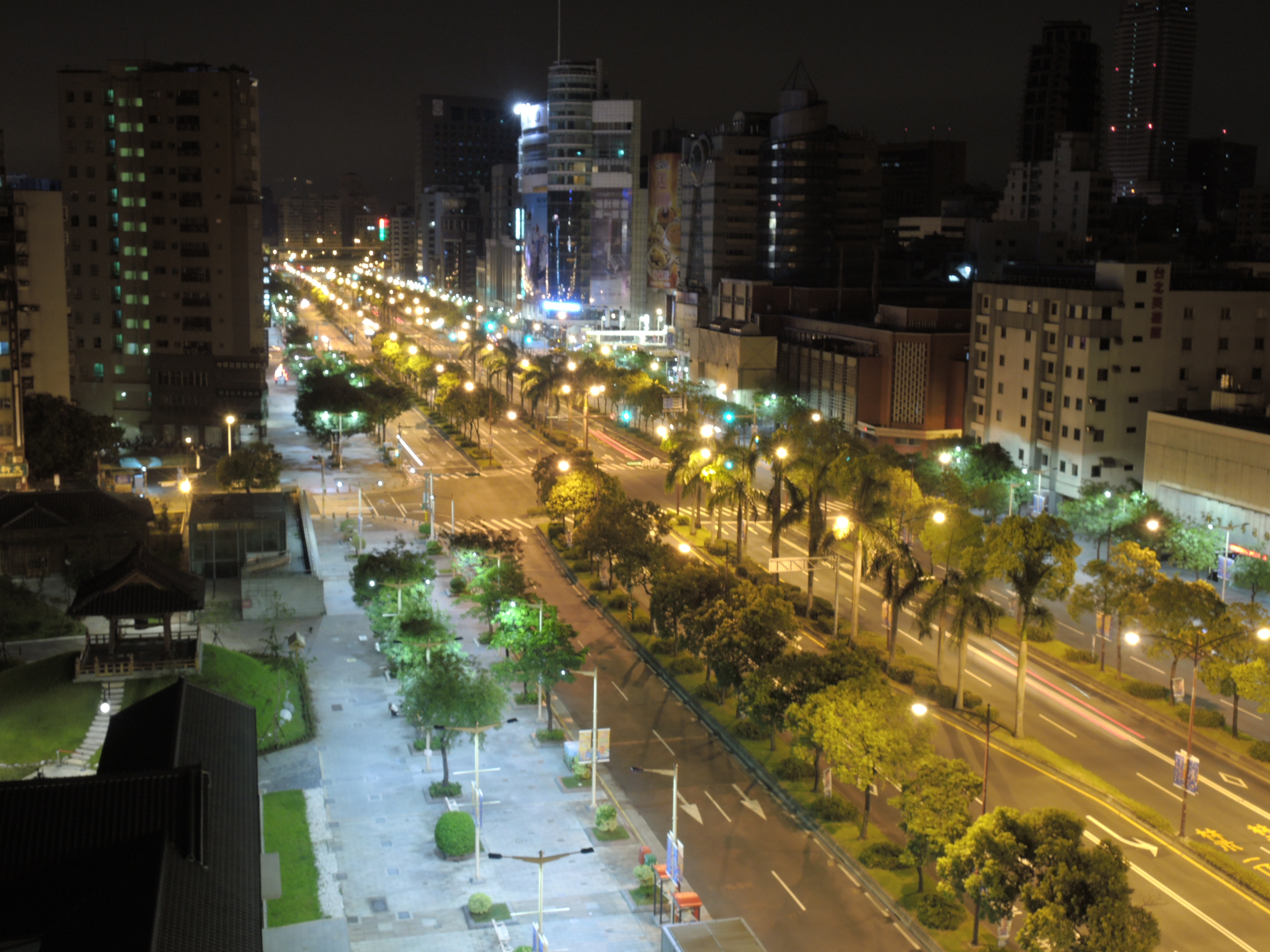 部屋からの夜景