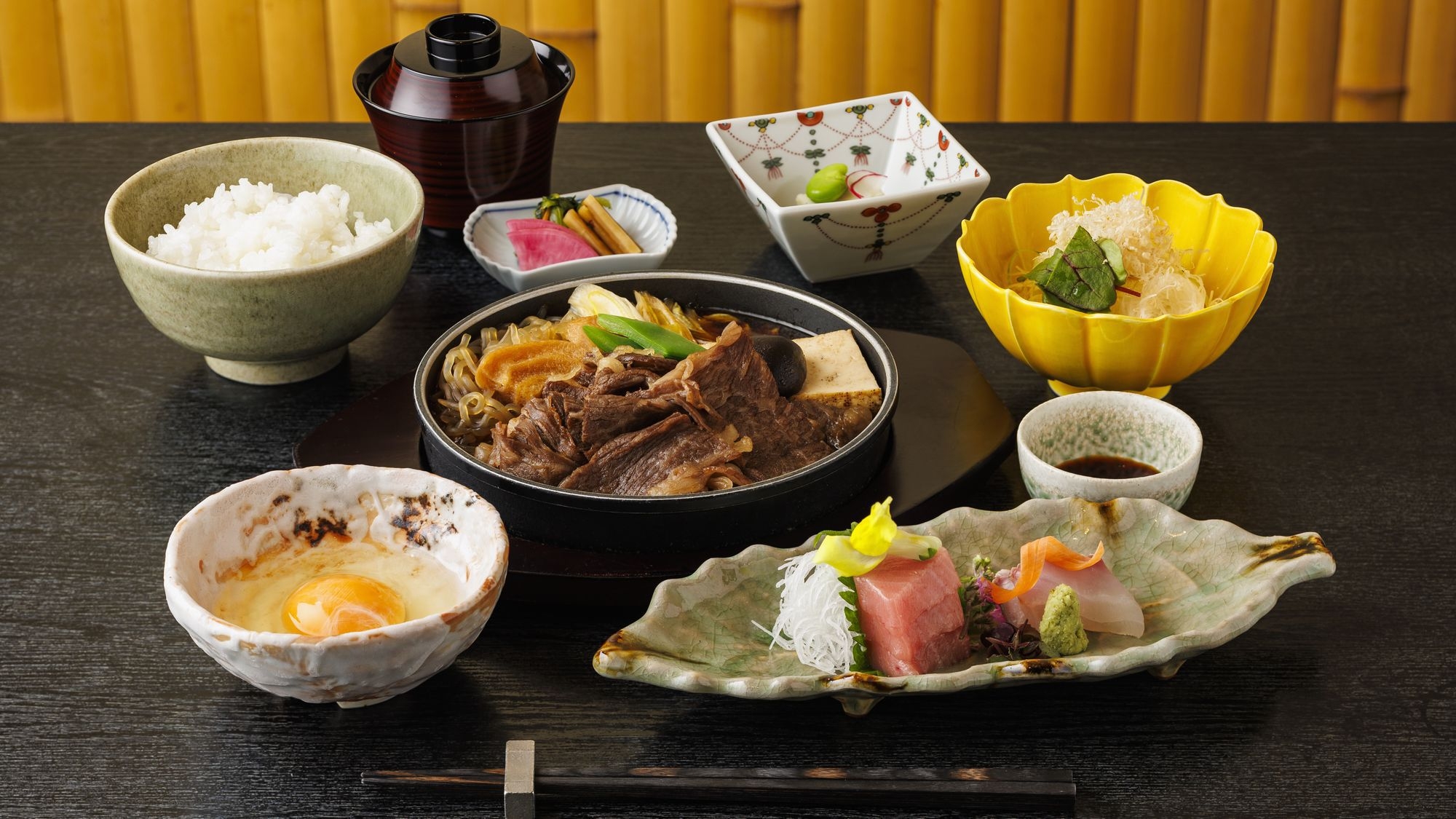 【開業40周年記念】日本料理「平川」・鮨「海彦」の選べる夕食付き宿泊プラン（夕朝食付き）