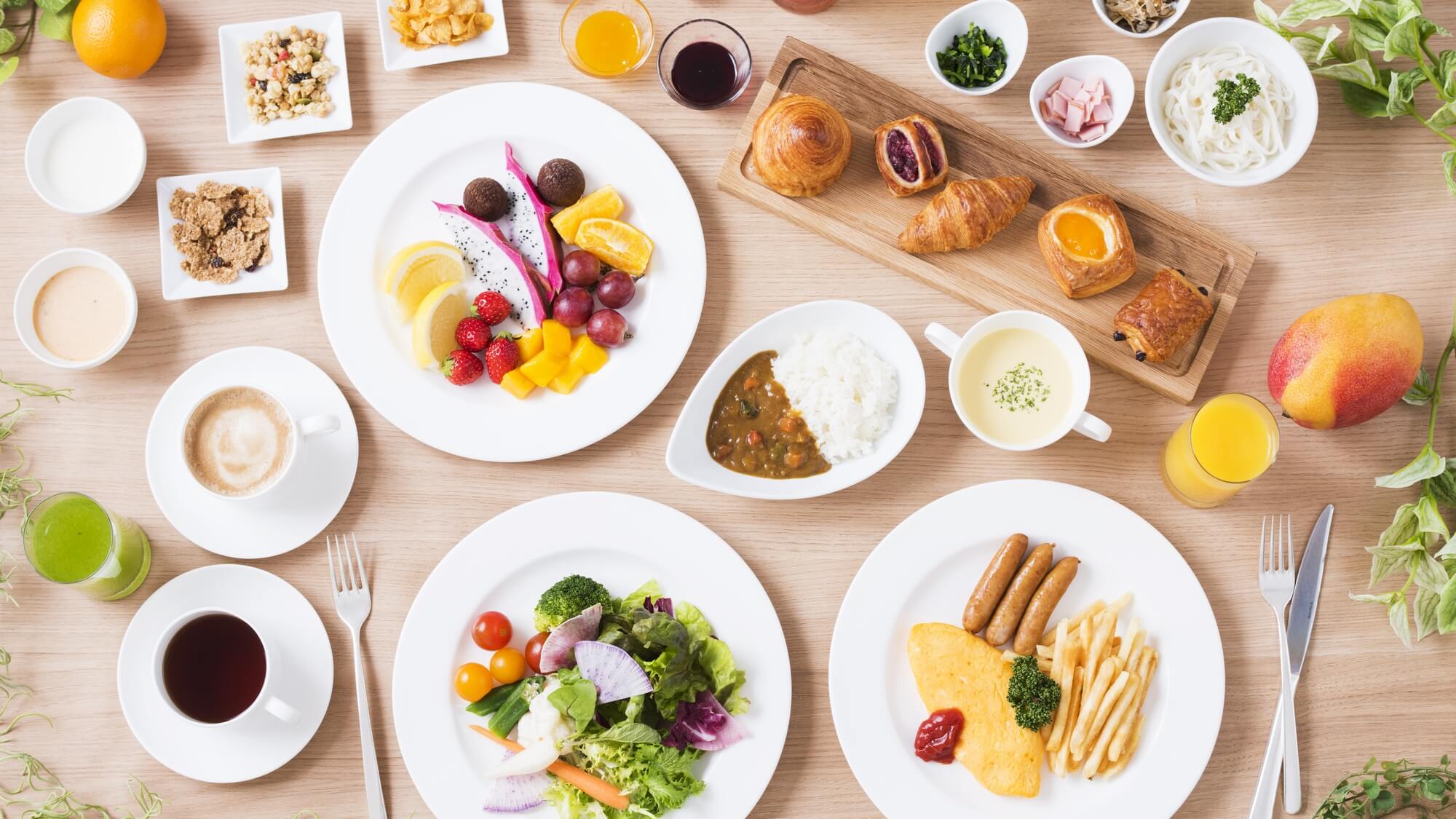 ダイニング・カフェ「ベルテンポ」ブレックファストブッフェ