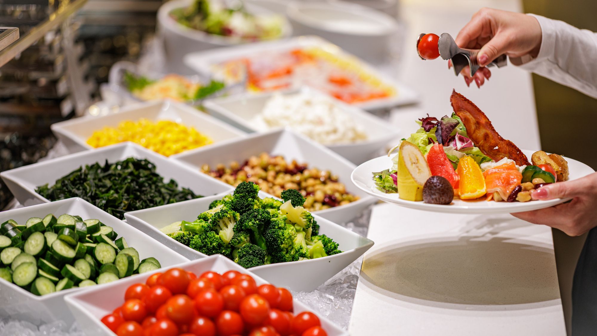 ダイニング・カフェ「ベルテンポ」ブレックファストブッフェ