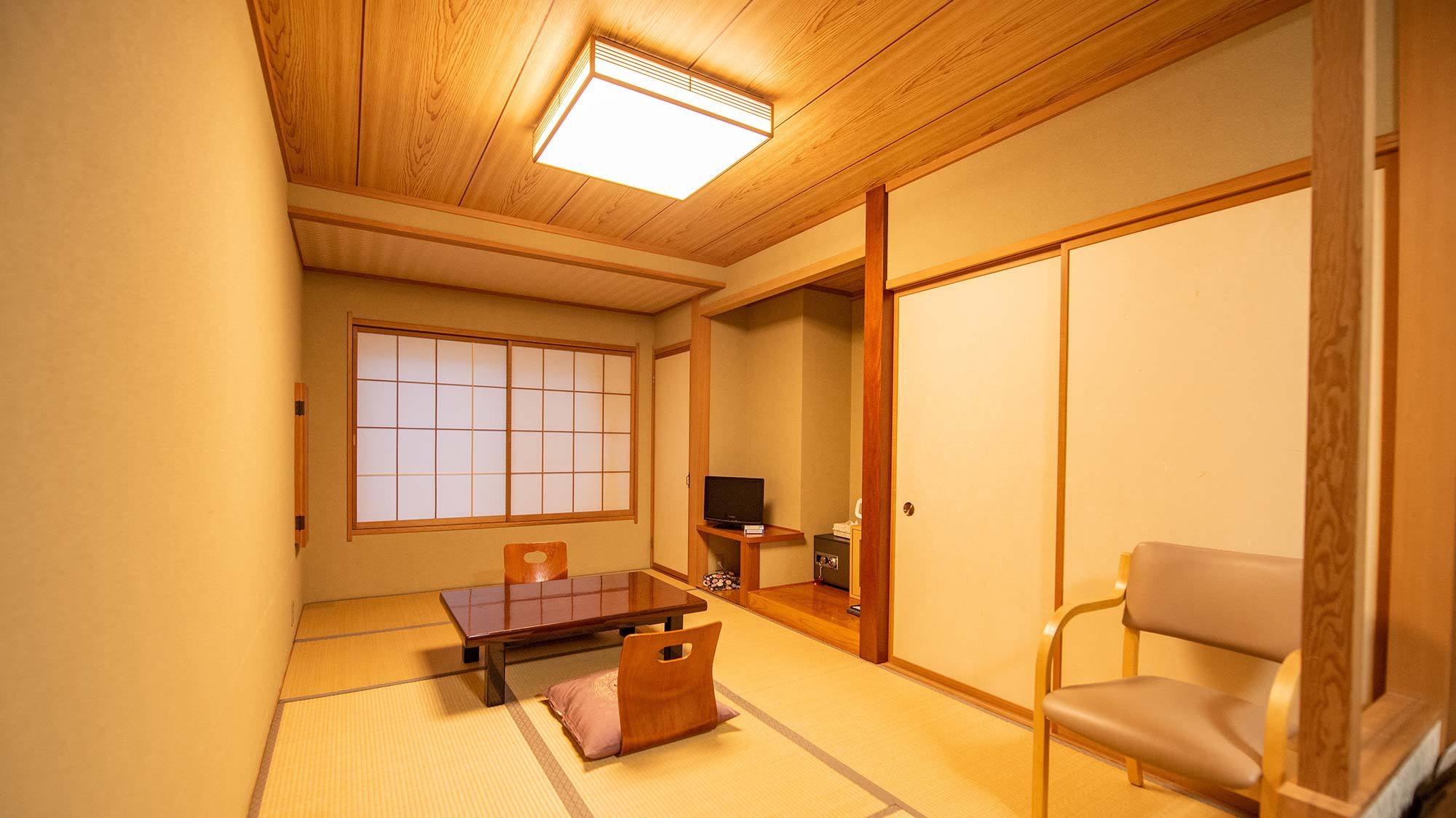 【食事なし】気軽に温泉旅　素泊まりプラン《湯田中駅より徒歩5分》天然温泉掛け流し温泉を満喫！