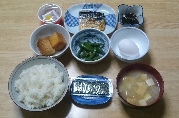 ご朝食の一例