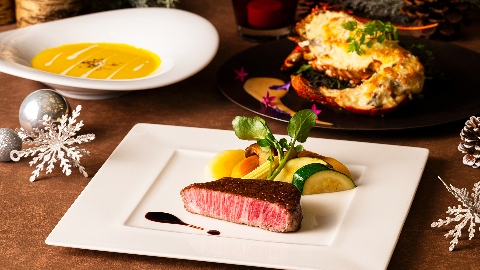 銀杏クリスマスディナーコース