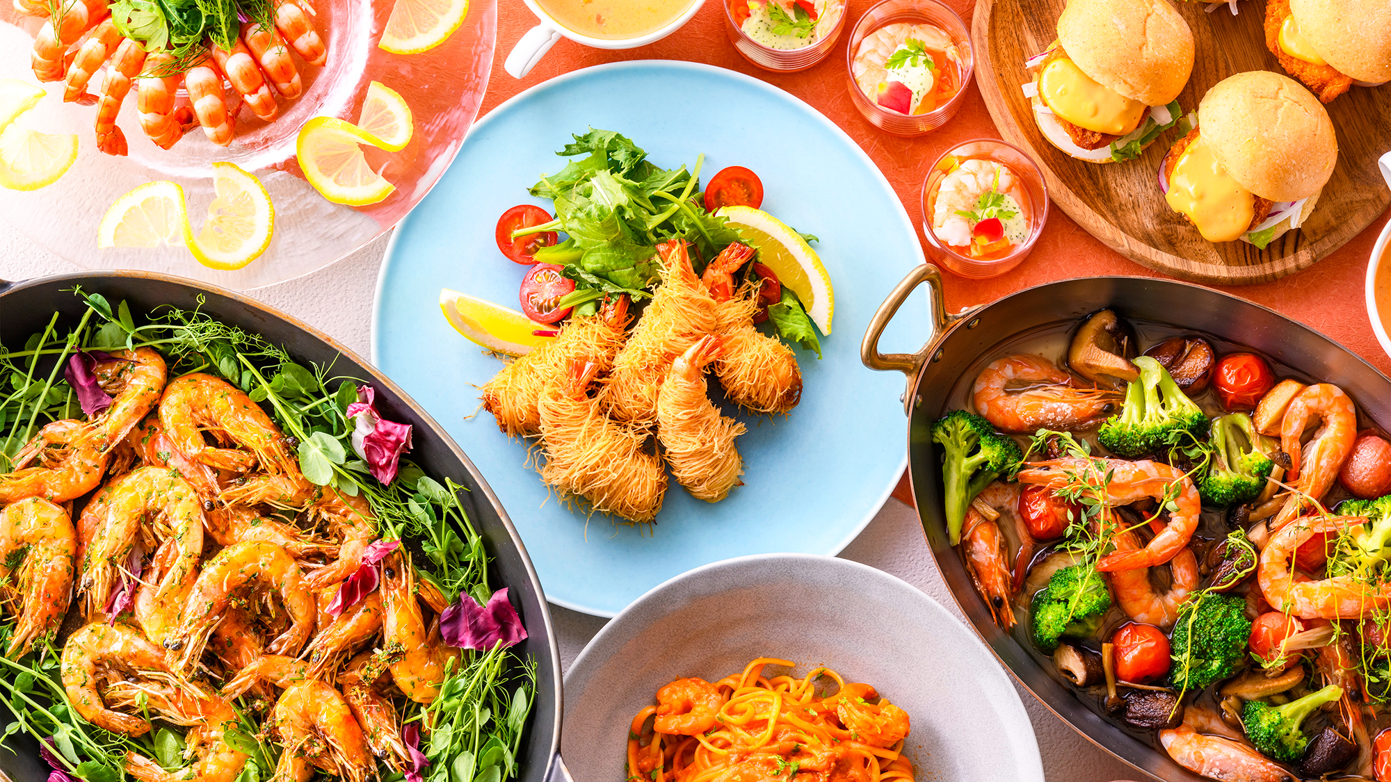 ディナーブッフェ（海老フェア）