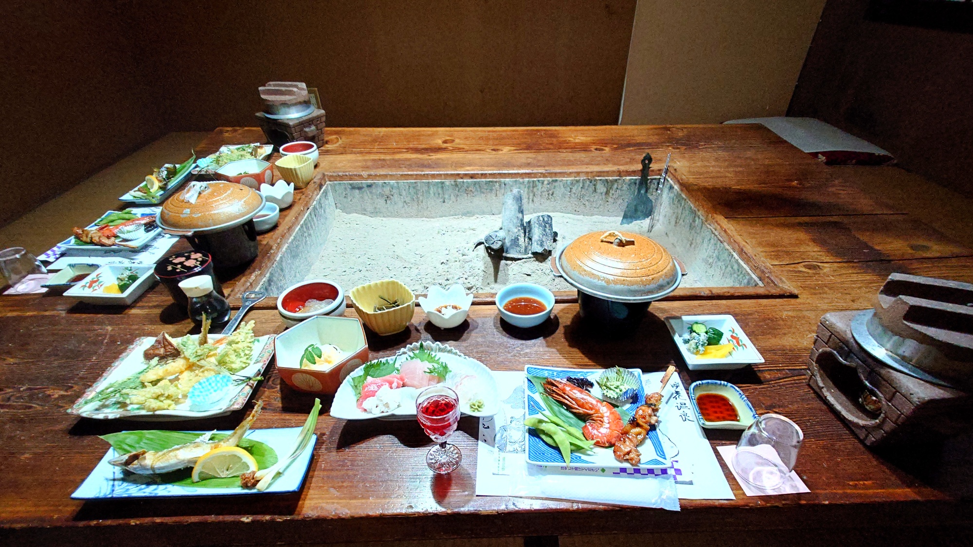 *夕食一例