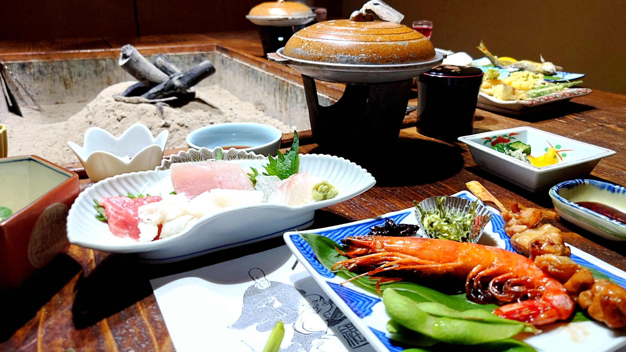 *夕食一例