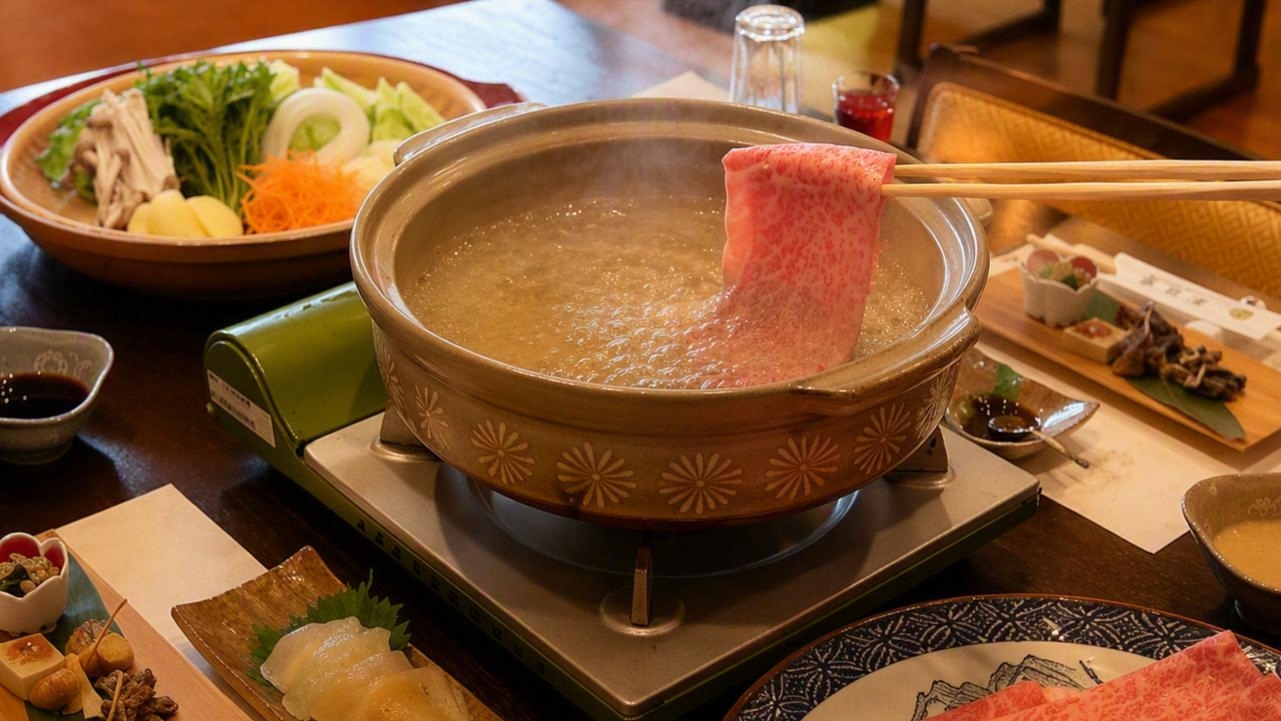 【A5ランク大和榛原牛】とろける霜降りしゃぶしゃぶで素材本来の味を楽しむ