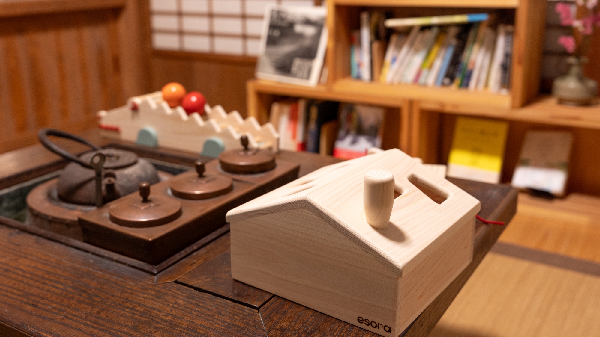 *【館内】共有スペースにはお子様用おもちゃ