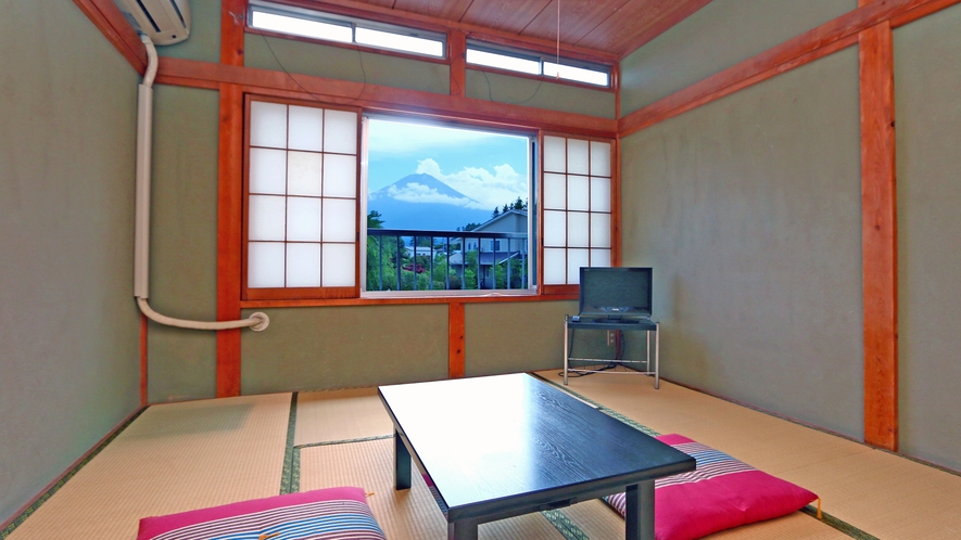 6～8畳和室◇富士山を眺めながらごゆっくりどうぞ♪