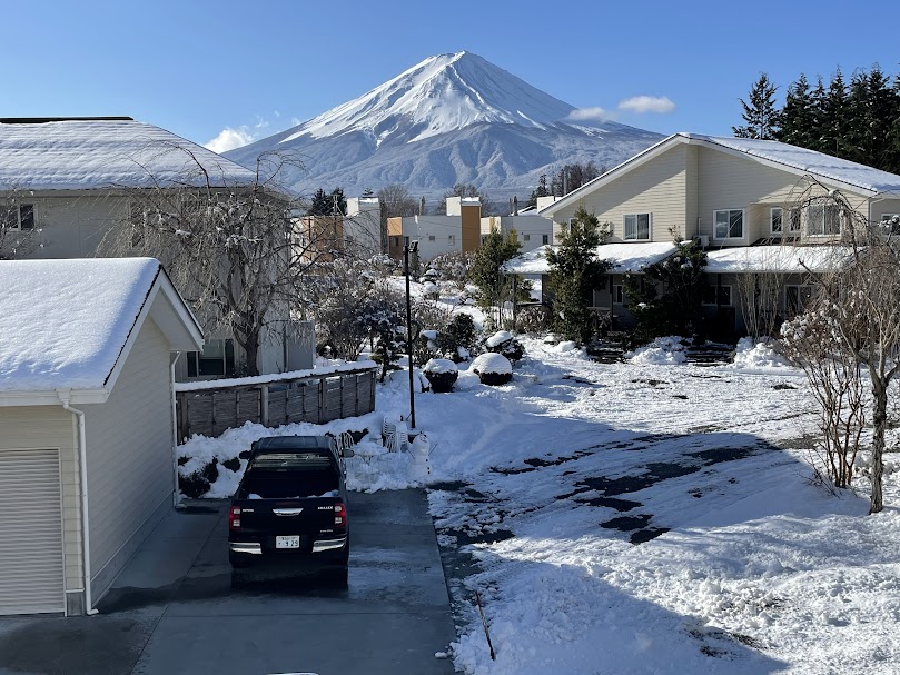 冬の富士山