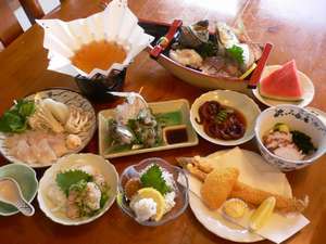 夏の会席