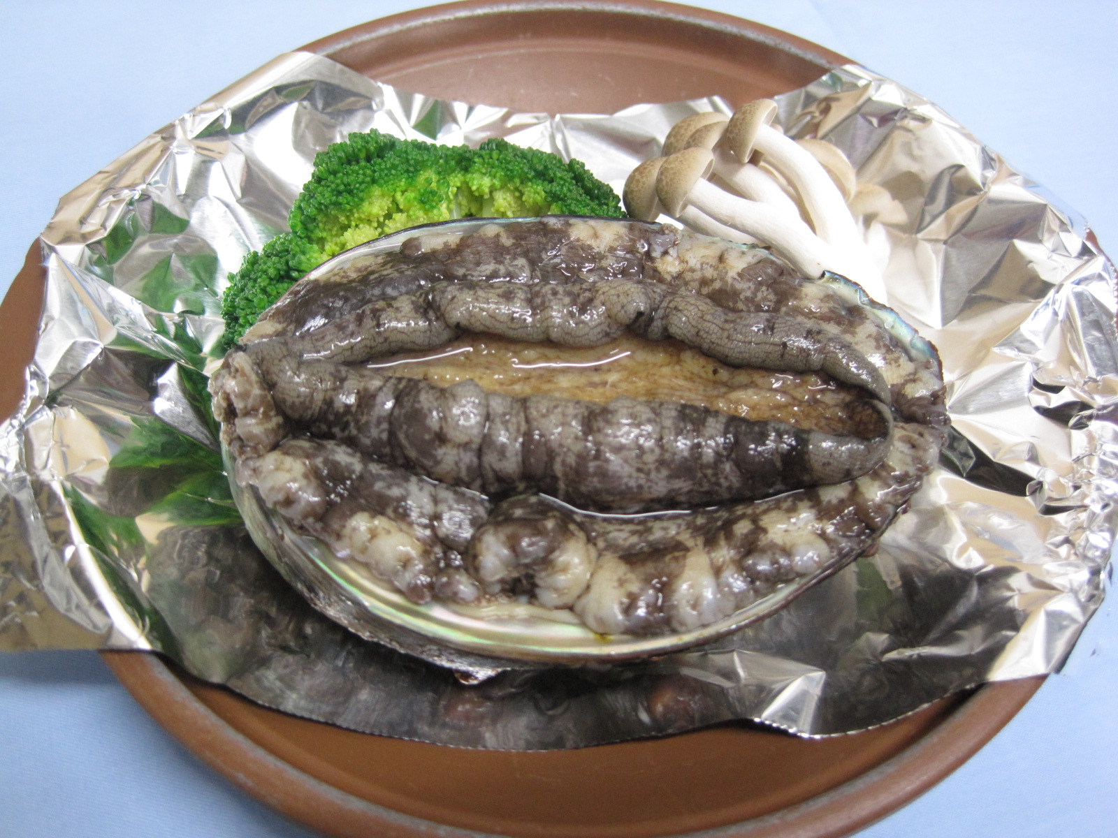 あわびのバター焼き