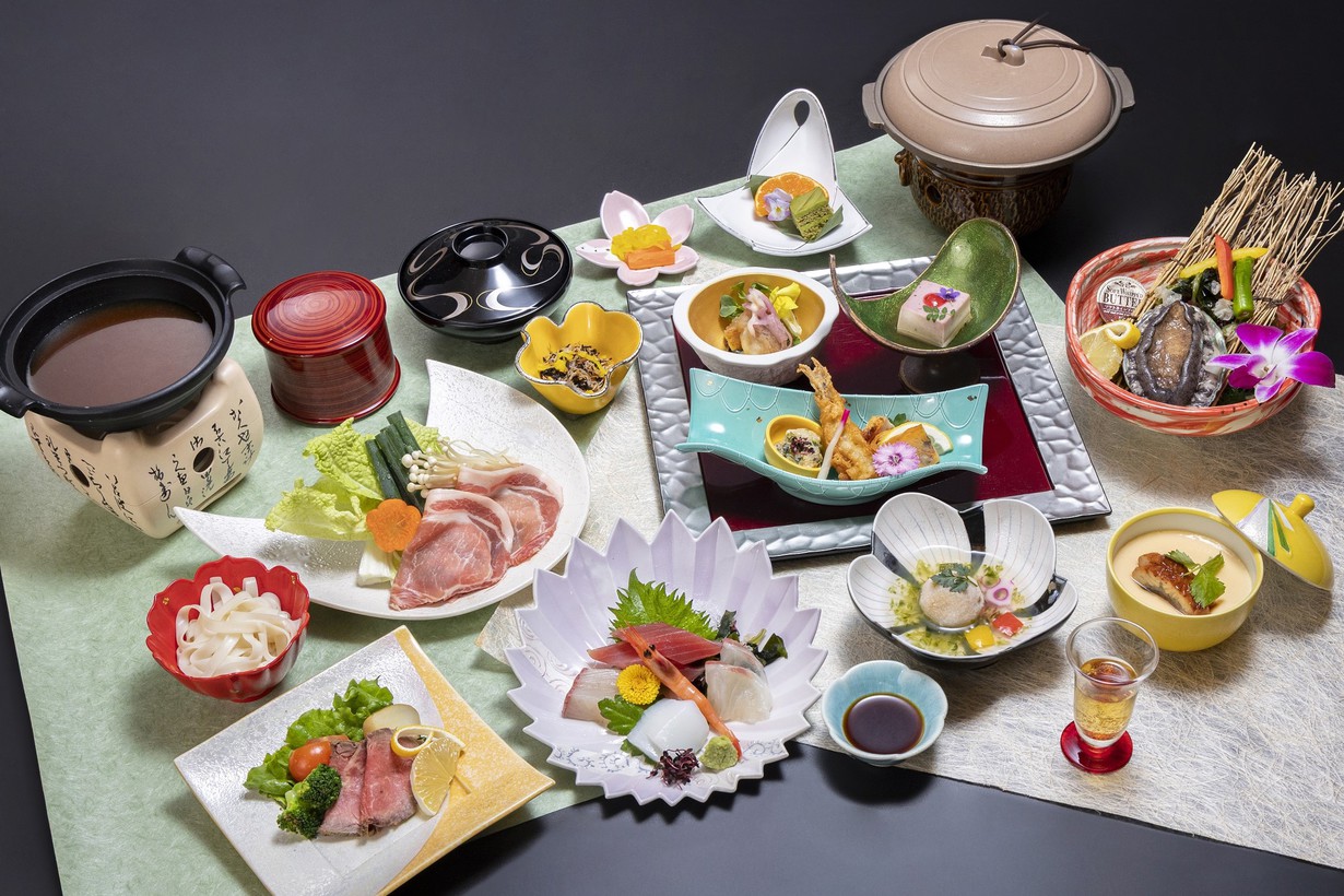 鮑付会席「磯膳」