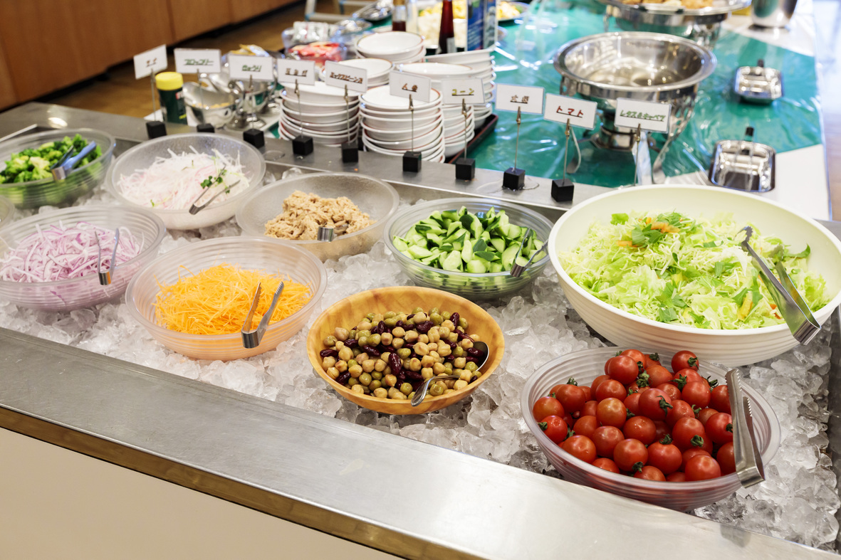 １泊朝食◆体にやさしく美味しい朝食バイキング