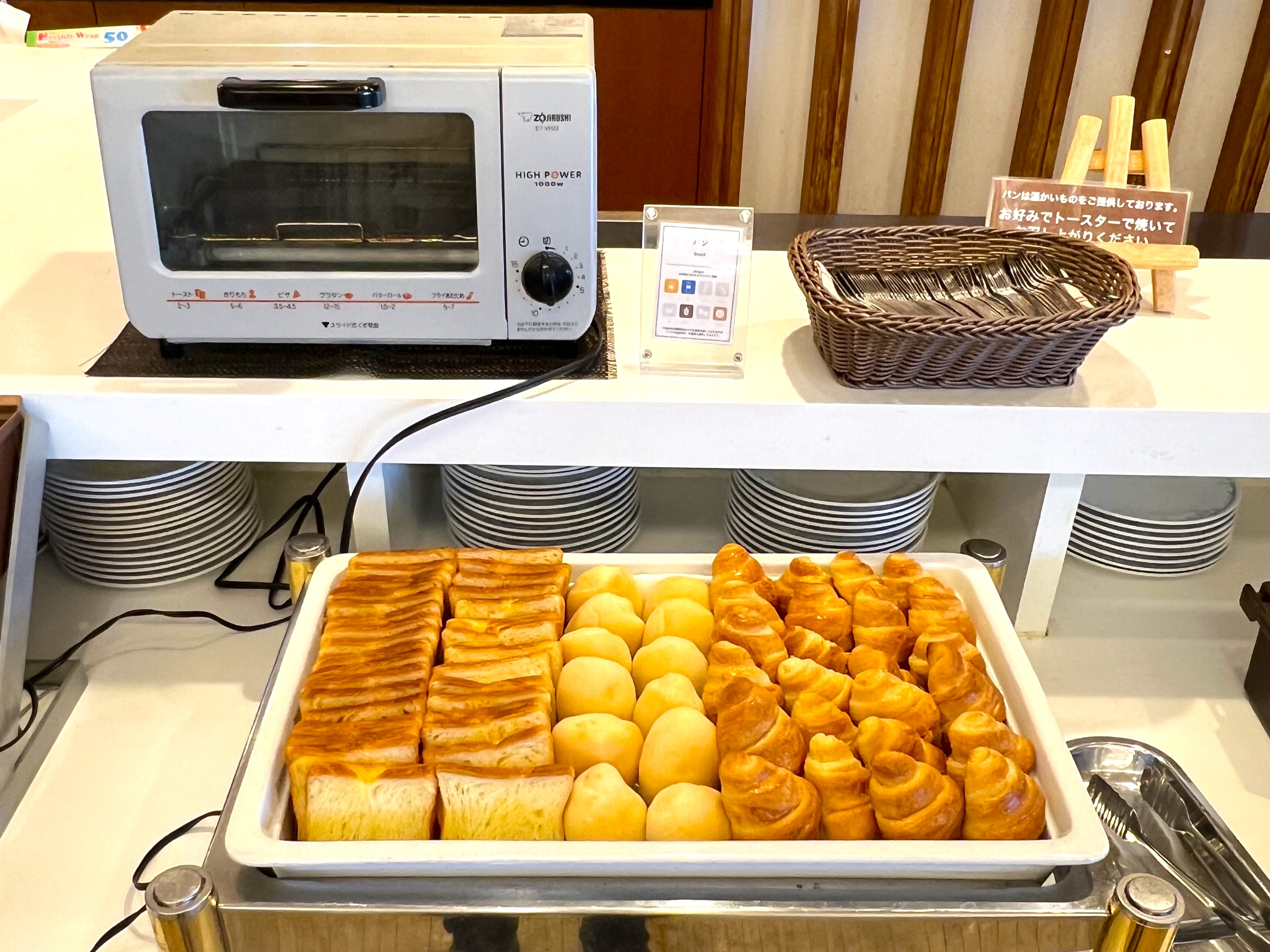 朝食バイキング