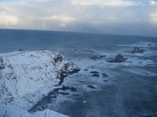 冬の襟裳岬