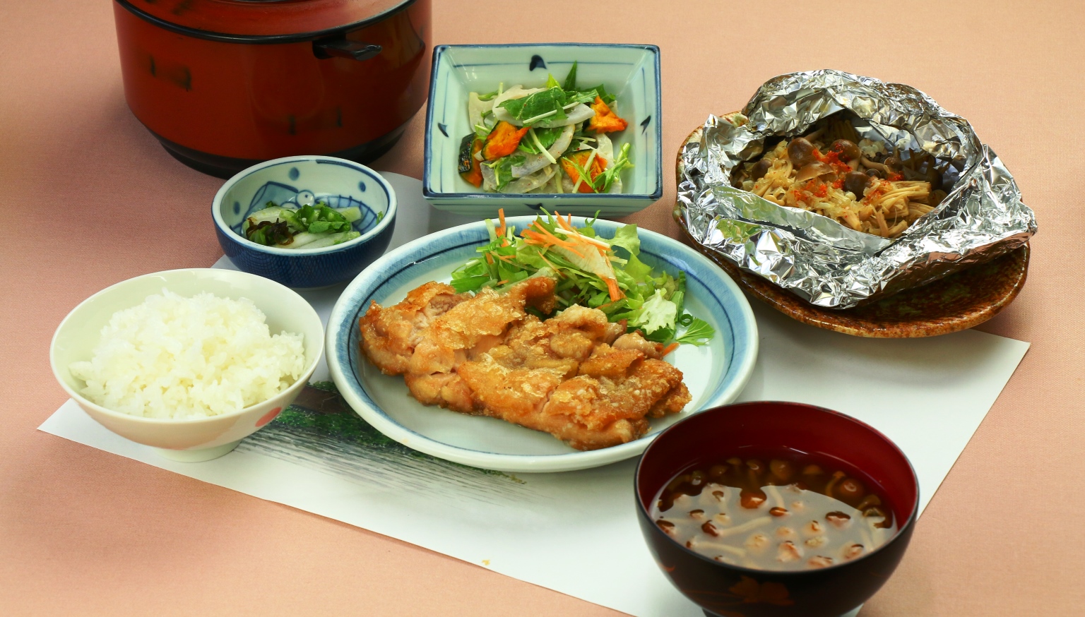 【ビジネス料理 全体の一例】日替わり定食になります