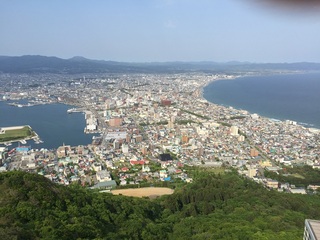 函館山山頂から見える風景