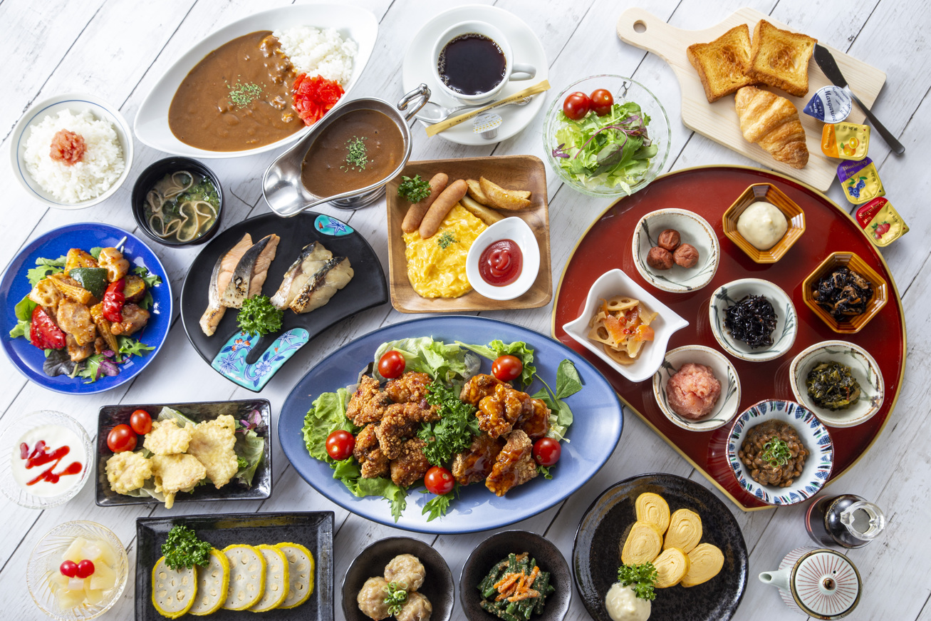 朝食ビュッフェ