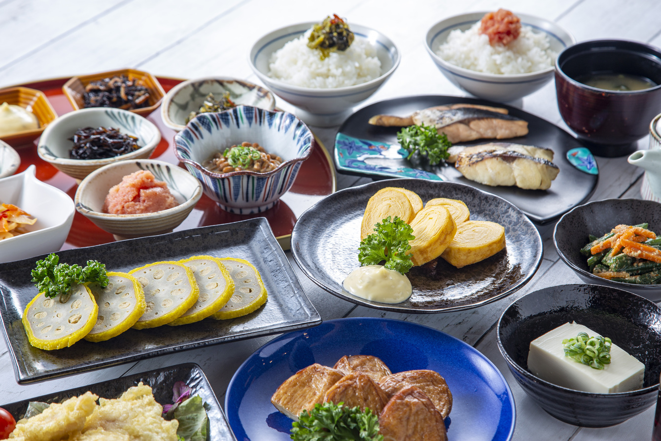 朝食ビュッフェ 和食