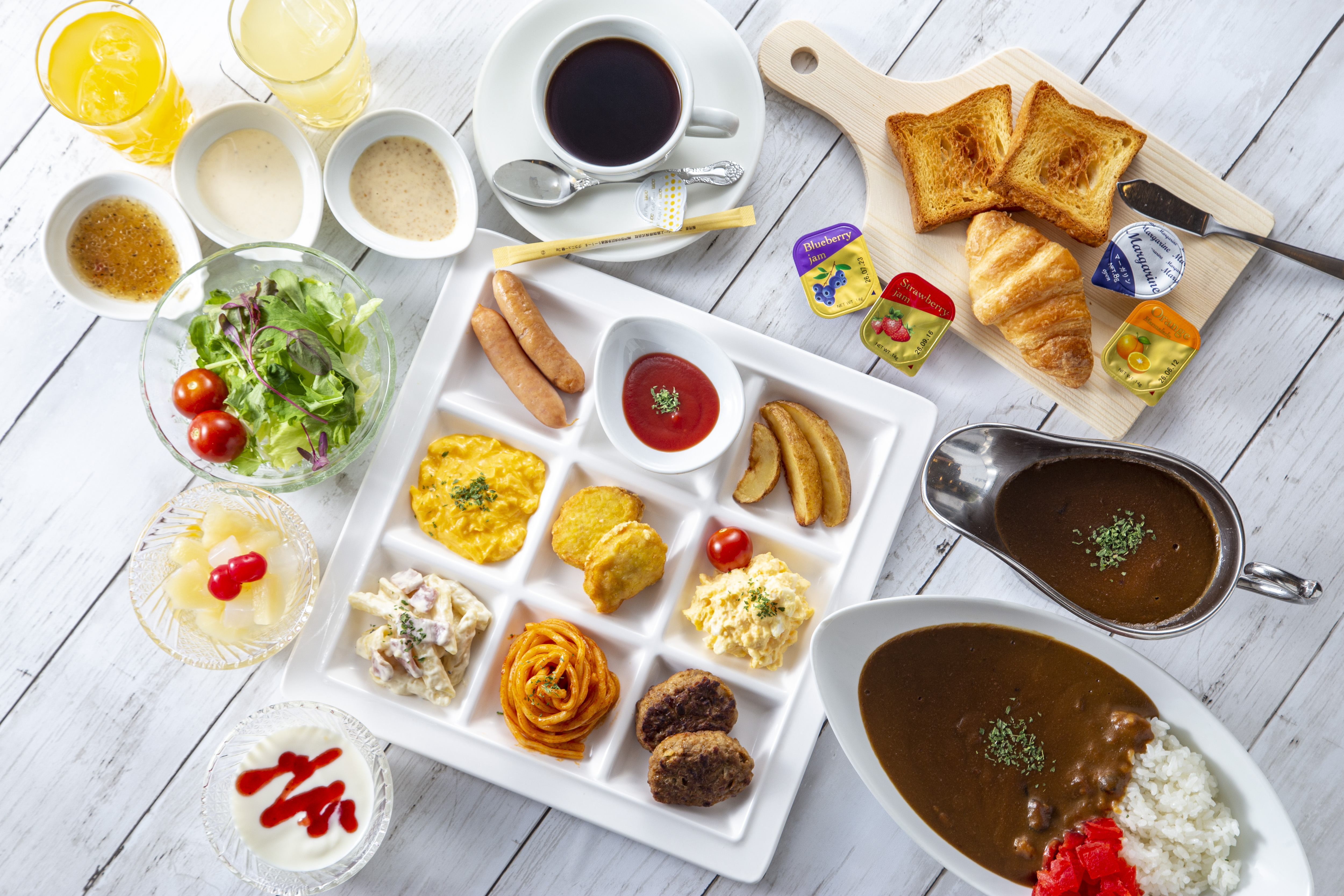 朝食ビュッフェ 洋食