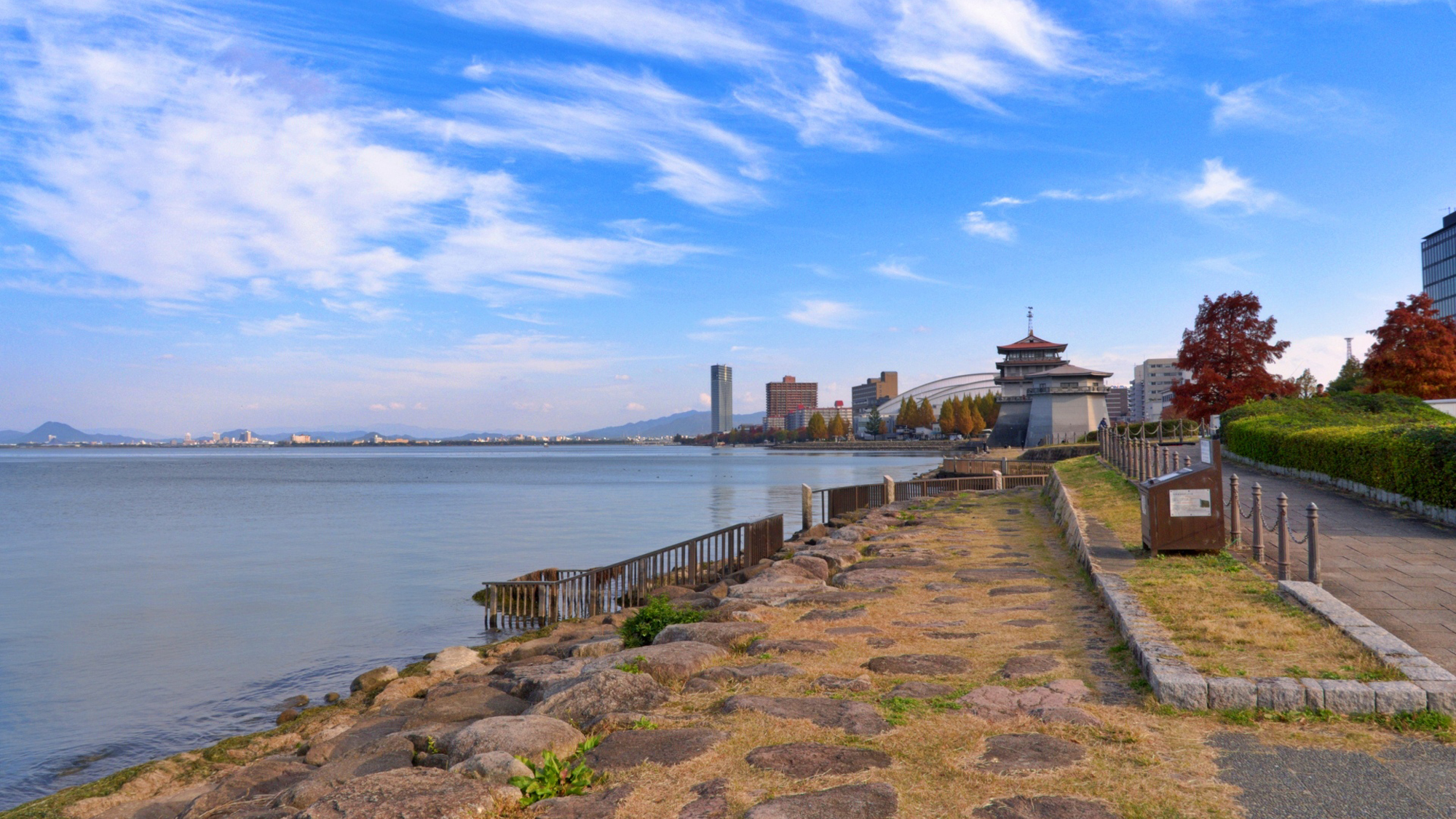 【周辺観光】なぎさ公園(大津)　車で29分（17.0ｋｍ）