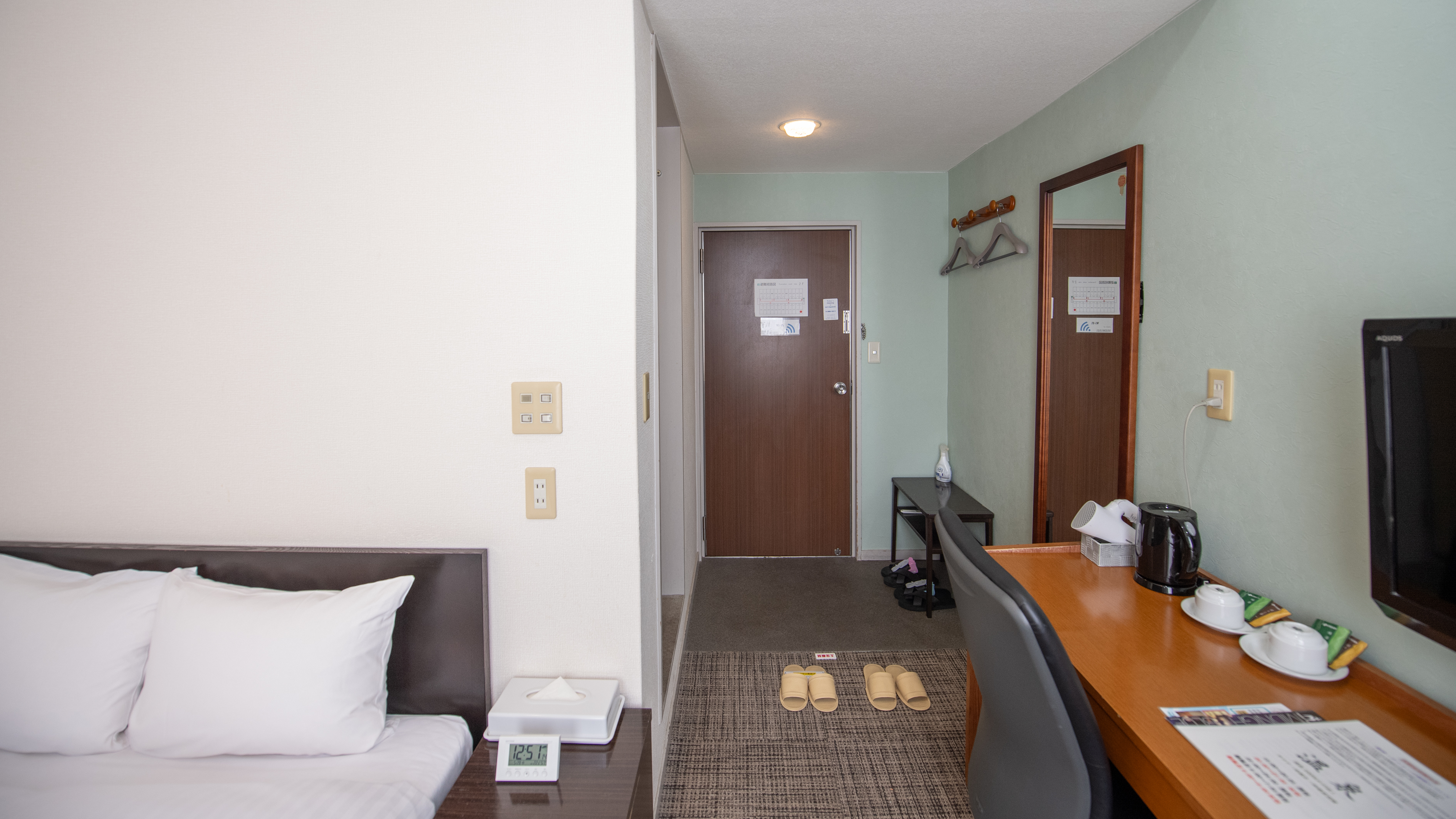 【禁煙】2Fセミダブル