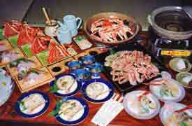 お多福定番の蟹コース【和室8~10畳】＜2食付＞★3月限定★