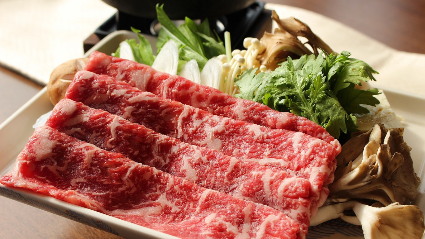 【食べて応援／地元氷見産食材】富山ブランド・極上氷見牛がメイン（フィレステーキ・しゃぶしゃぶ付）