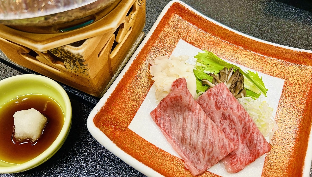 【食べて応援／地元氷見産食材】富山ブランド・極上氷見牛がメイン（フィレステーキ・しゃぶしゃぶ付）