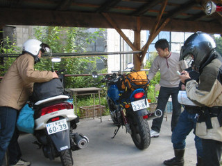 ライダー歓迎