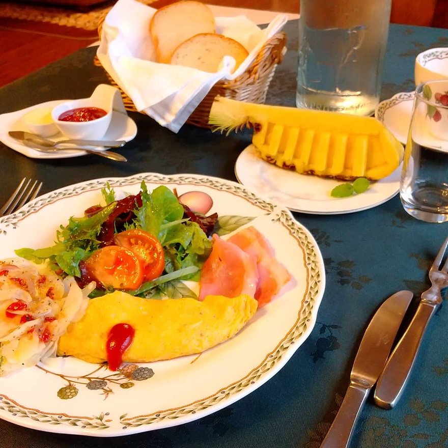 ・ご朝食一例
