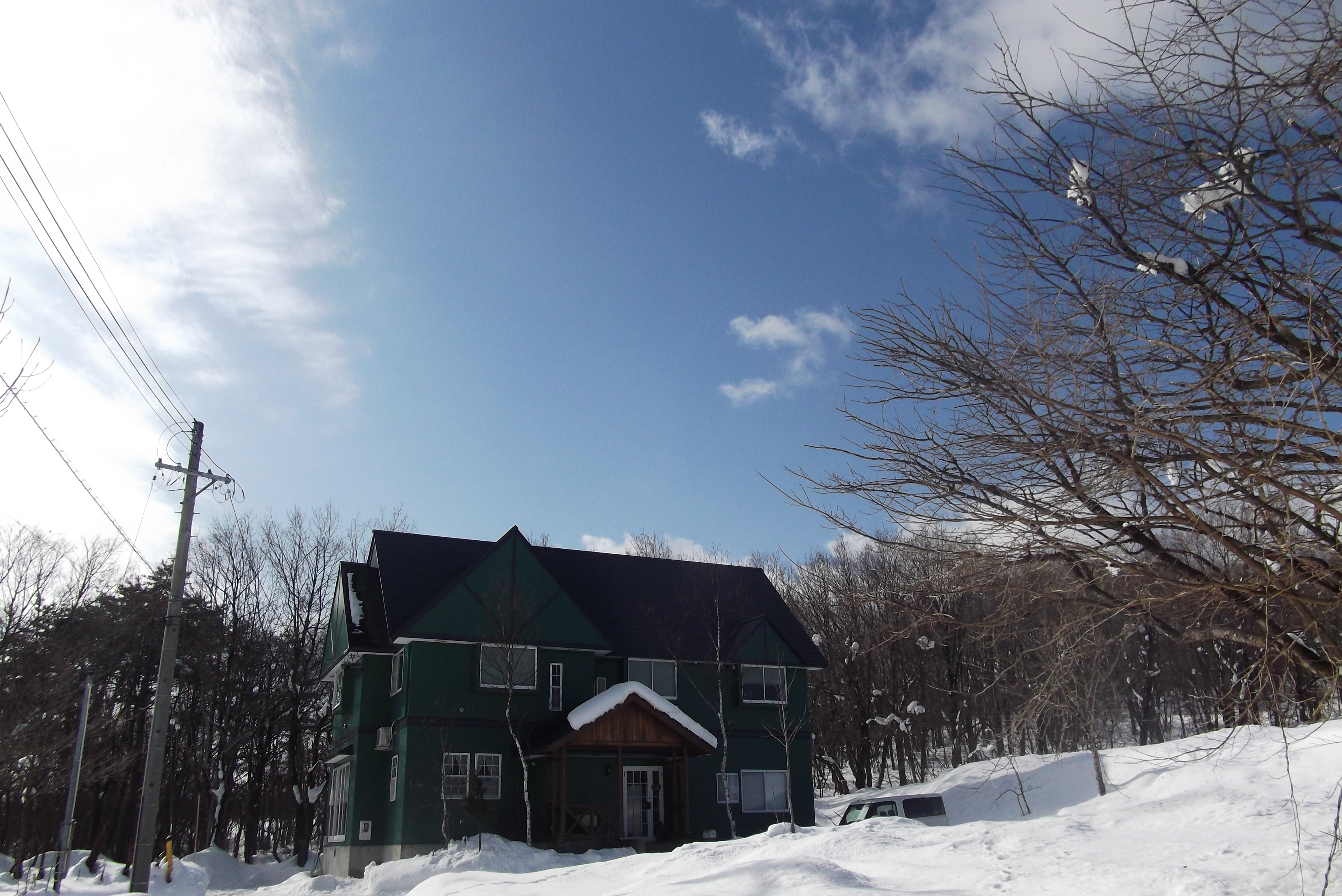 外観（雪景色）