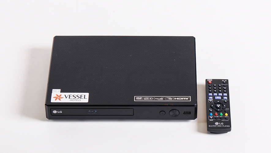 DVDプレーヤー（フロント貸出品）