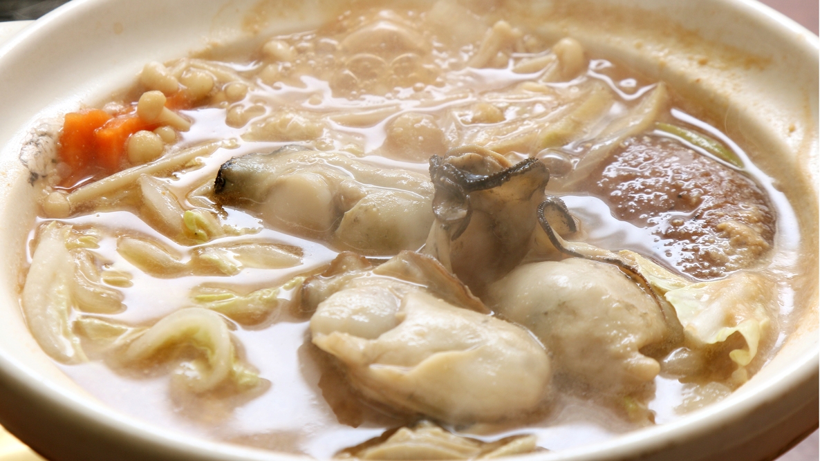 【90分間】自家養殖の焼きガキ食べ放題の牡蠣三昧☆無料サービスあり♪[1泊2食付]