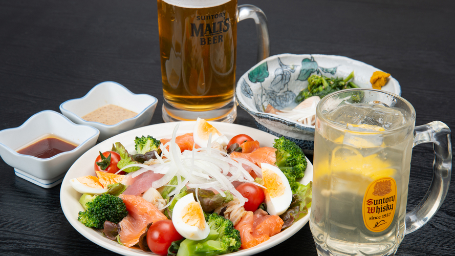 【夕食グレードアップ】お食事処≪全メニュー≫から選べる！甲州ビーフすき焼き定食・うな丼など/2食付