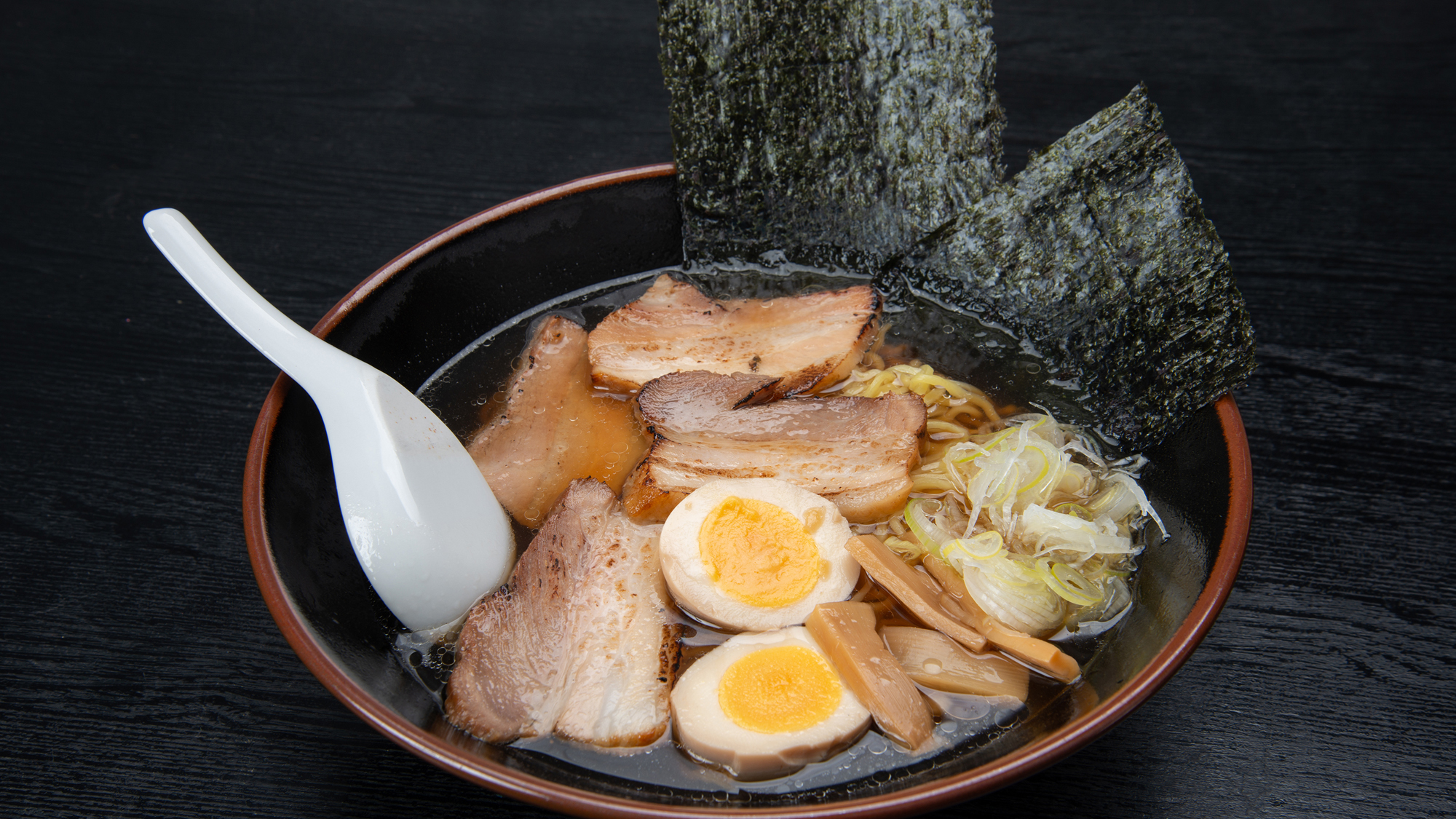 *ご夕食(一例)　ラーメン