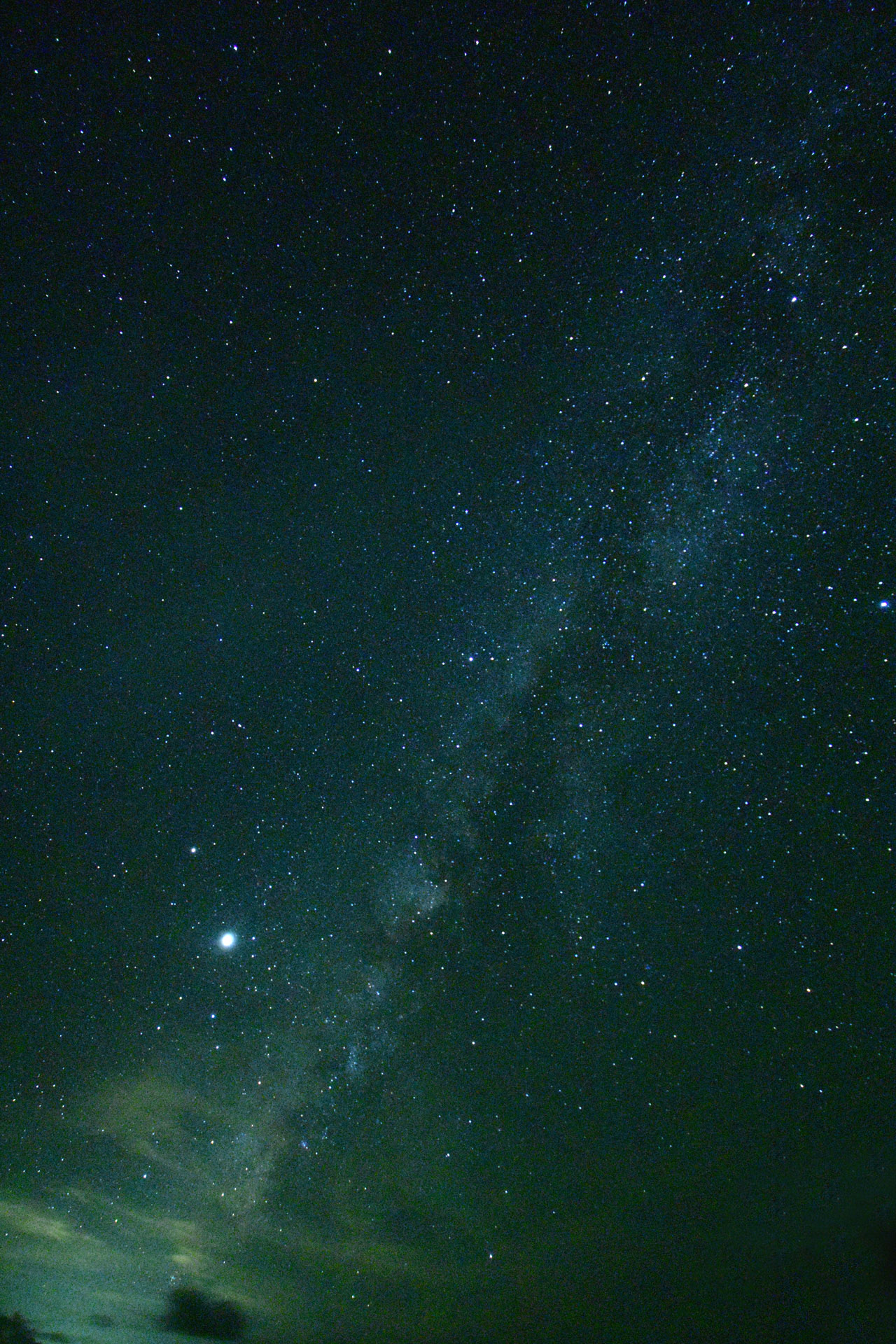 プライベートビーチから眺める満点の星空