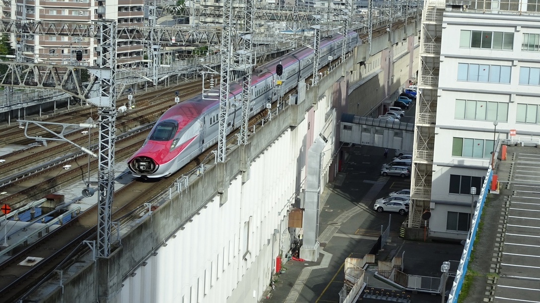 【朝食付】トレインビュー確約 〜窓から望める新幹線〜