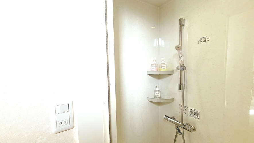 #ミニコテージにご宿泊の場合はシャワールームをご利用いただきます