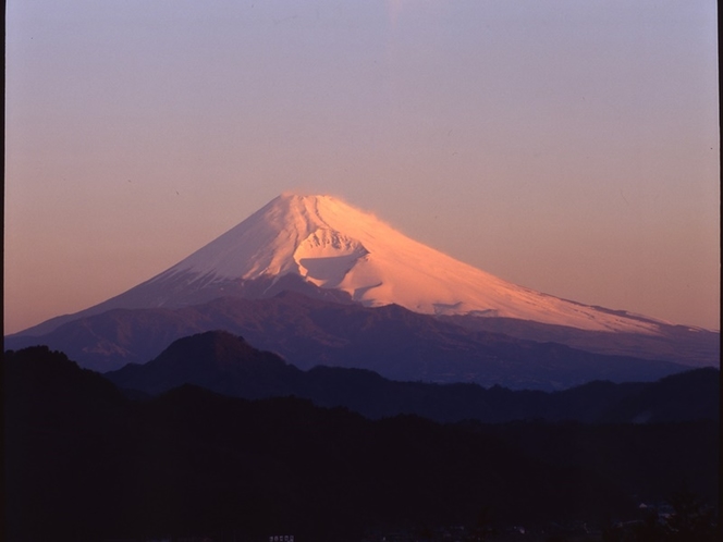 大仁ホテルからの富士山