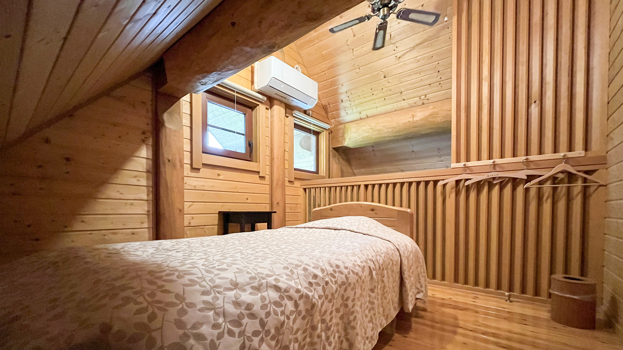 #ログハウス涼風　4名～5名でご利用頂けます