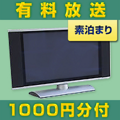 有料放送１０００円分付き！お部屋でま〜ったりされたい方へ・・・