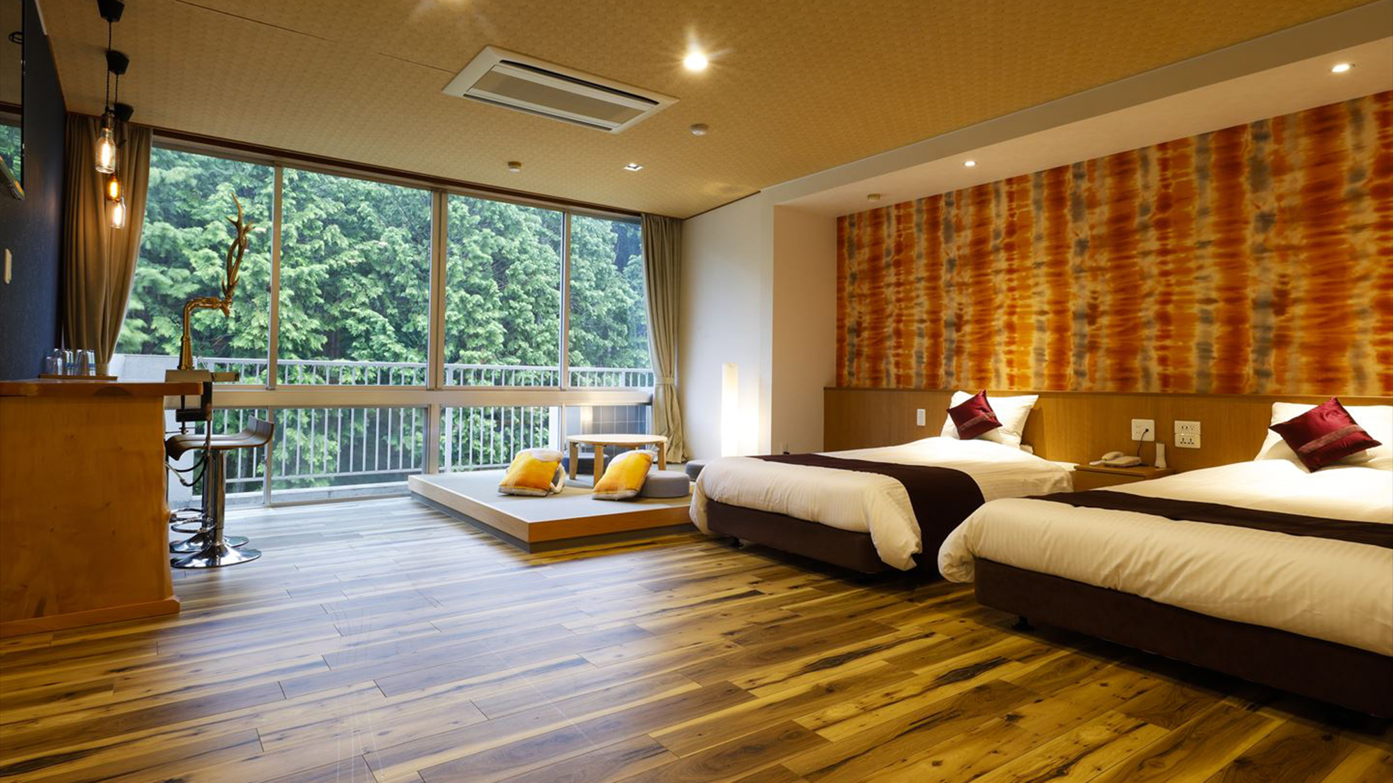 クラフトビール付プレミア和洋室｜43平米【ReFa導入】