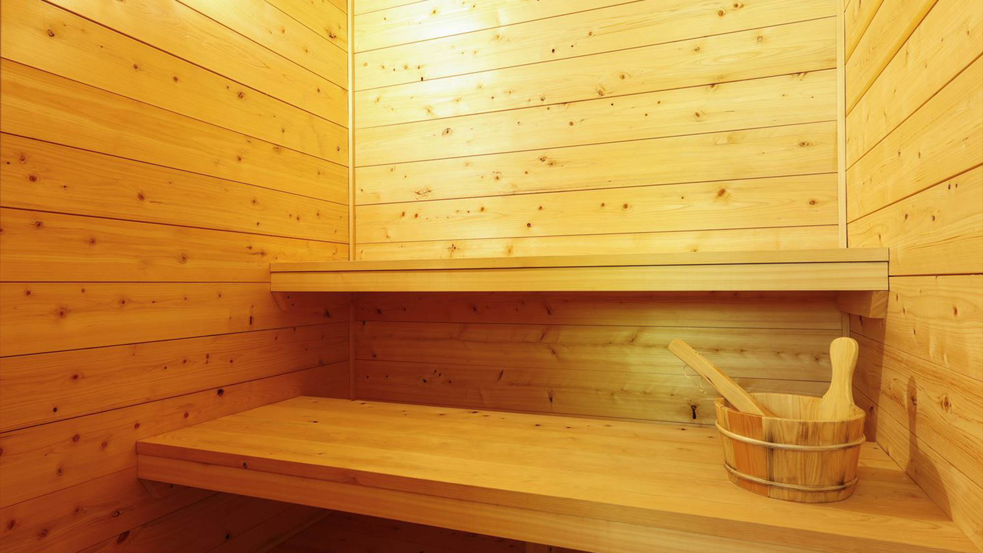 【サウナ付】コテージ｜2R・半露天風呂