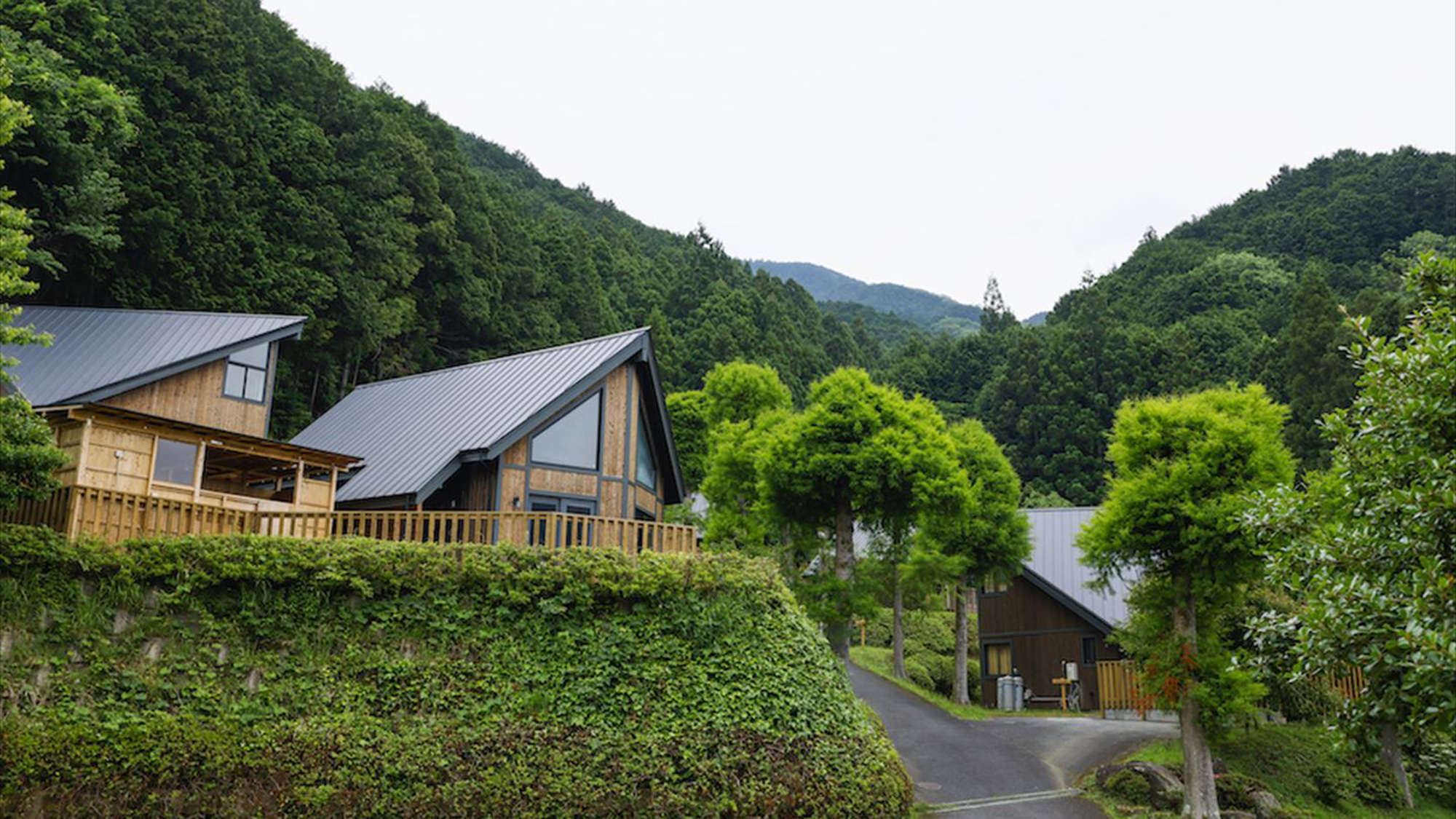 【コテージ外観】