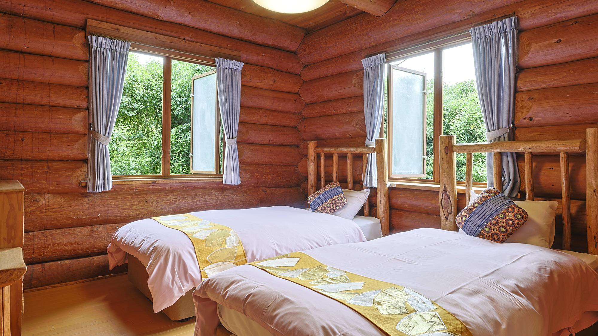 【ペットOK】コテージ｜1R＋ロフト・ドッグラン